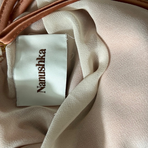 Nanuskha Satin Apricot Narita Dress - WITH TAGS - Picture 3 of 7